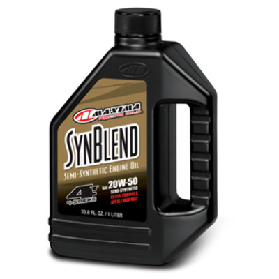 Maxima Syn Blend 20W50 4T Ester Synth 1 Liter M Orange
