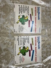 2 PIONEER Laser Disc Karaoke Video Sing Along Special Sample Disc