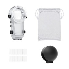 Shockproof PC Waterproof Case Fog Lens Cover For 360 Camera Accessories