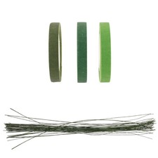  Floral Supplies Florists Wire Bouquet Making Kit Diy Flower Stem