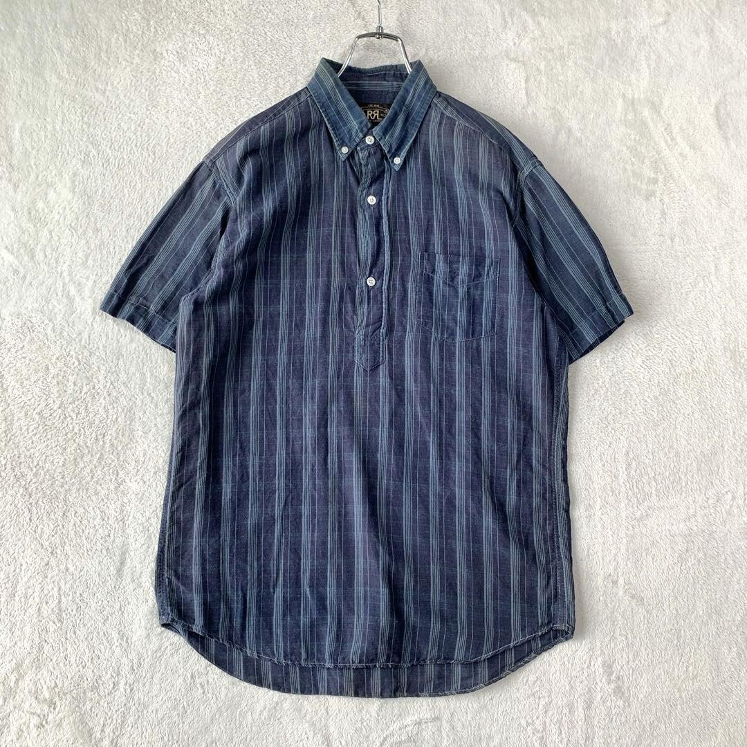 RRL Ralph Lauren Linen Pullover Shirt Double RL Used image 4
