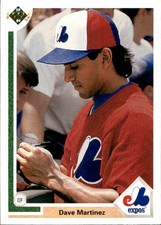 1991 Upper Deck #186 Dave Martinez