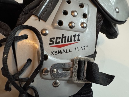 Schutt Y Flex Youth Football Shoulder Pads XS 11”-12” 24-26” Model 80005 - Picture 6 of 8