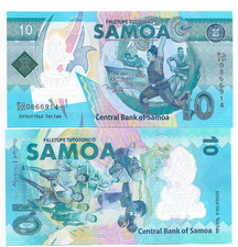 Samoa 10 tala - 16th Pacific Game 2019 Polymer UNC B121a