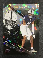 2023 Panini Chronicles Draft Picks #14 Joey Porter Jr.  Black Cracked Ice /11