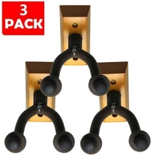 ✨ Heavy Duty 3PCS Guitar Hanger Stand Holder Hooks Display Wall Mount Fast Ship✨