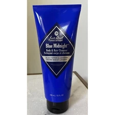 Jack Black Blue Midnight Body & Hair Cleanser 10 oz Black Pepper & Lavender NEW