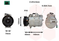 Kompressor, Klimaanlage VAN WEZEL 0300K150