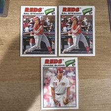 2026 Topps Heritage - Sal Stewart #221 (RC) (2) See Pics