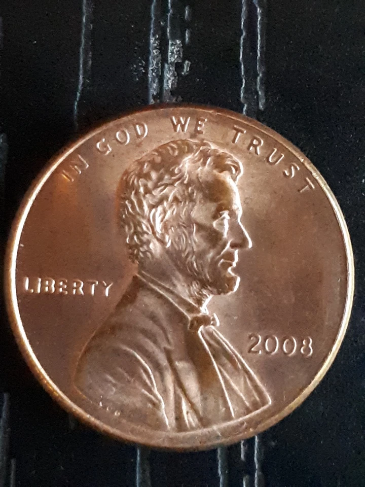 2008 us penny, no mintmark, Close AM, Uncirculated, ms 67 potential - Image 3 of 4