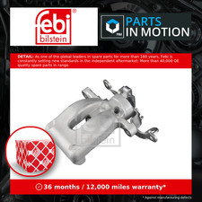 Brake Caliper fits PEUGEOT PARTNER 1.6D Rear Right 2008 on 4402F6 Febi Quality