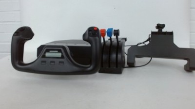 Logitech Flight Yoke Throttle System Black