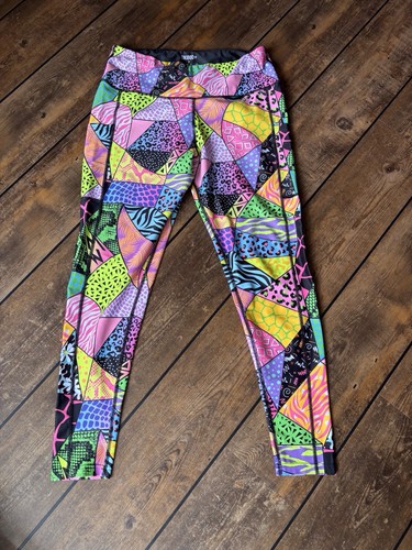 Ladies Multicoloured Sports Leggings, Tikiboo By Mr Motivator, Size 2XL, GS185
