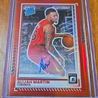 Panini 2024-25 Donruss Optic Rated Rookie Alijah Martin #26 Raptors Red /75