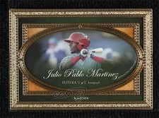 2019 Gold Plated Cut Signatures 1/1 Julio Pablo Martinez Auto 0s5
