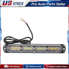 2pcs 12-24v Amberwhite Led Emergency Strobe Lights Bar For Truck Vehicle Atvs 2pcs 12-24v Amberwhite Led Emergency Strobe Lights Bar For Truck Vehicle Atvs
