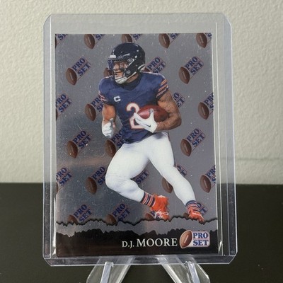 D.J. Moore 2024 Pro Set Pre Production Proof 1/1 Chicago Bears Card