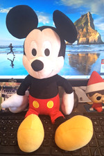 14" MICKEY MOUSE DISNEY THEME KOHL'S CARES PLUSH STUFFED TOY, RED, WHITE, BLACK