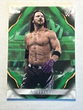 2019 Topps WWE Undisputed #2 Green /50 AJ Styles