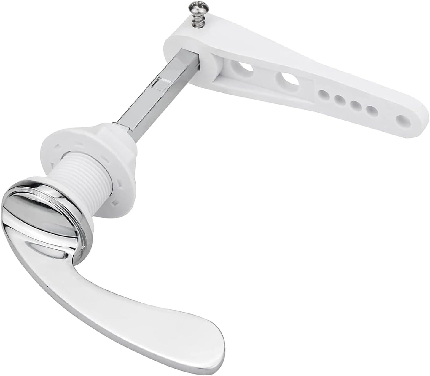 Toilet Flush Handle - Alloy Cistern Lever Flush System Replacement - Victorian S