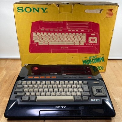 Sony Hit Bit PASO-COMPO HB-101 MSX Home Computer Junk Boxed Untested