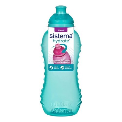 Sistema Twist n Sip Squeeze Kinder Trinkflasche auslaufsicher BPA frei 330ml