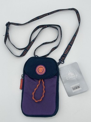 NWT Disney Marvel Black Panther Wakanda Forever Crossbody Phone Bag Purple Blue