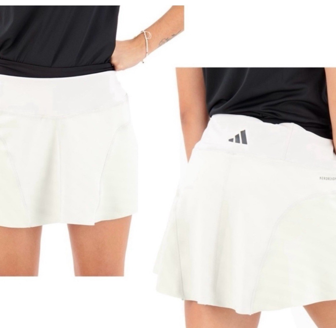 Adidas Skort Women’s Size XS White Tennis Match Skirt Athletic