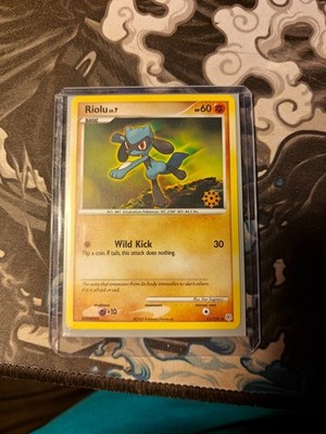 Pokemon Riolu 61/130 Diamond & Pearl 2007 Countdown Calendar Snowflake  Promo
