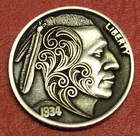 HOBO Buffalo Nickel Indian Scroll Real US Nickel