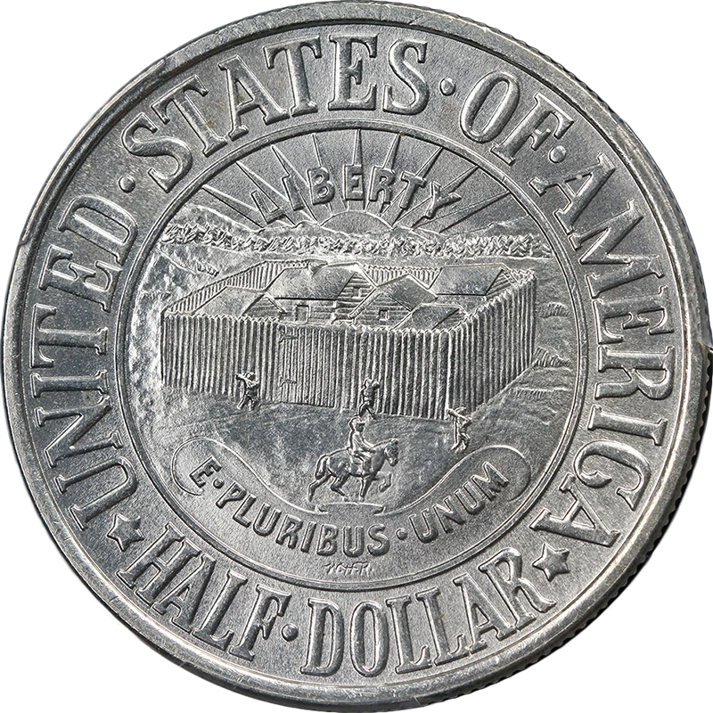 1936 York Commem Half Dollar PCGS MS65 Great Eye Appeal Strong Strike - Image 2 of 4