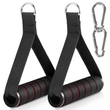 2 Pack Upgraded Exercise Handles, Gym Handle Equipment workout handles, back