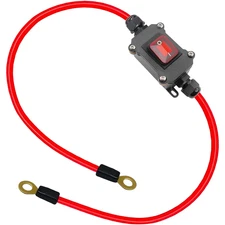 Waterproof IP67 Junction Box with 12 24V High Power Illuminated Rocker Switch