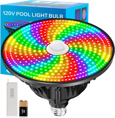 LED Pool Light Bulb for Inground Pool, 2026 Upgraded 120V RGB Color Changing Poo