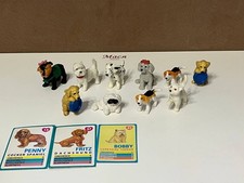Vintage Puppy in My Pocket Set 1990s - 10 Dogs