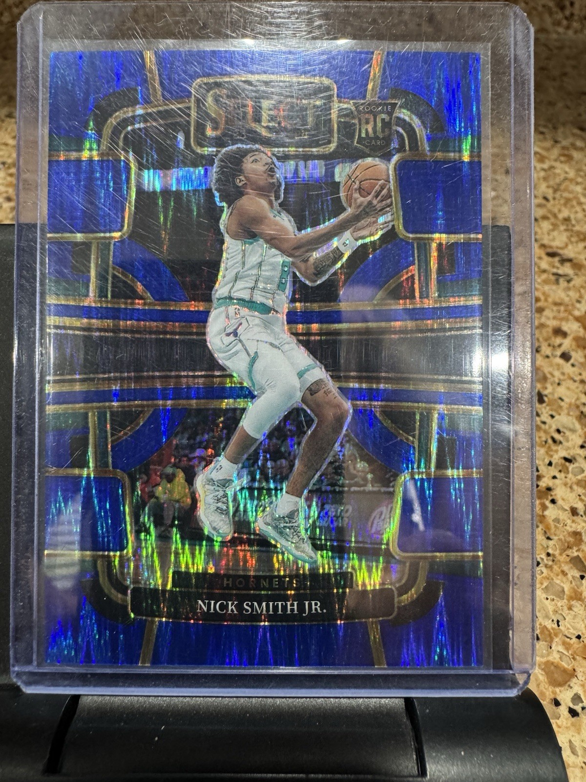 2023-24 Select NICK SMITH JR Blue Flash #/99 Prizm SP Rookie Card RC Hornets #89