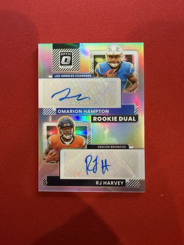 2025 Donruss Optic Omarion Hampton/RJ Harvey Base (RAW)