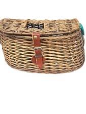 Wicker Fishing Basket Creel ,Willow Foraging Basket