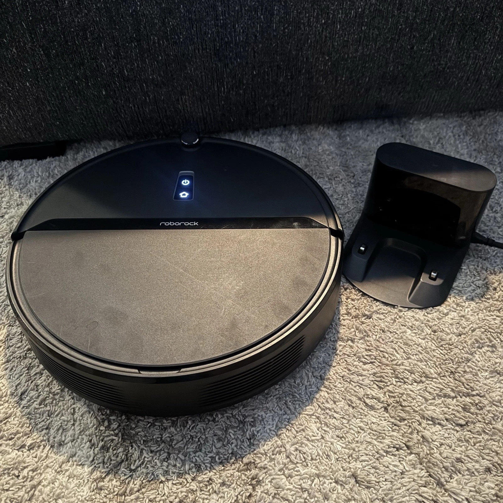 Roborock E4 Black Robotic Wireless Vacuum Cleaner TESTED READ!!!!!
