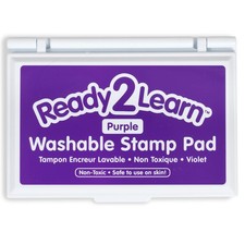 Ready 2 Learn Washable Stamp Pad  Purple  Non-toxic  Office Product