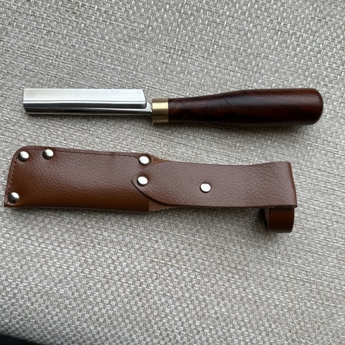Chang Oboe Reed Knife Brand Barely Used With Sheath - Double Hollow Ground - Picture 5 of 5