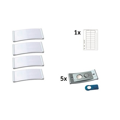 badgepoint Namensschild polar POL30MA66-5DR 70x30mm e.st 5St.