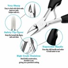 For Seniors Thick Ingrown Nails Heavy Duty Toe Nail Clippers Toenail Clippers US — photo 4