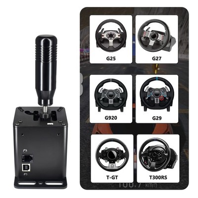 6+R/7+R H Gearshift For Logitech G29 G27 G25 G920 T300RS/GT Sim Racing Game