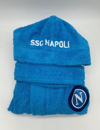 ACCAPPATOIO CON CAPPUCCIO BAMBINO RAGAZZO SPUGNA MADE IN ITALY CARILLO SSC NAPOL - Foto 3 di 4