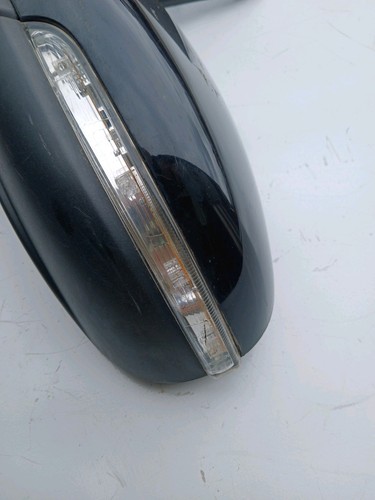 VOLKSWAGEN TOURAN PASSENGER SIDE WING MIRROR BLACK ELECTIC 2008-2010 TESTED - Picture 6 of 9