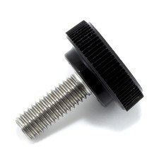 10 PCS TSD 1032 x 1/2 Inch Stainless Thumb Screw Black Round Knob USA