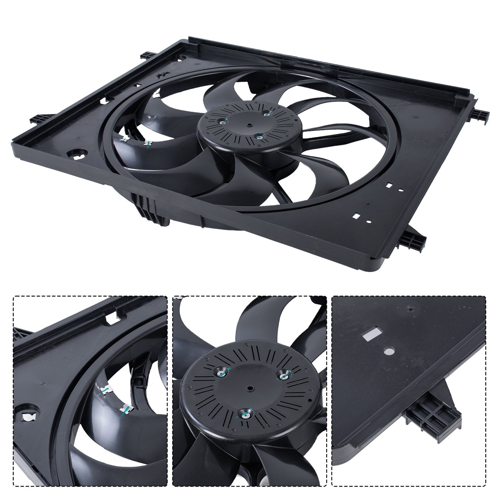 For 2017+ Maserati Ghibli Electric Radiator Fan 3.0T V6 Engine 670107328