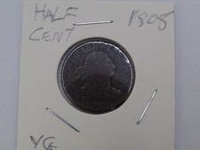 1808 Half Draped Bust Cent IGC (1716-Cent-ES)