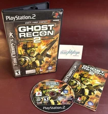 Tom Clancy's Ghost Recon 2 (Sony PS2, Playstation 2) CIB Complete w/ Manual